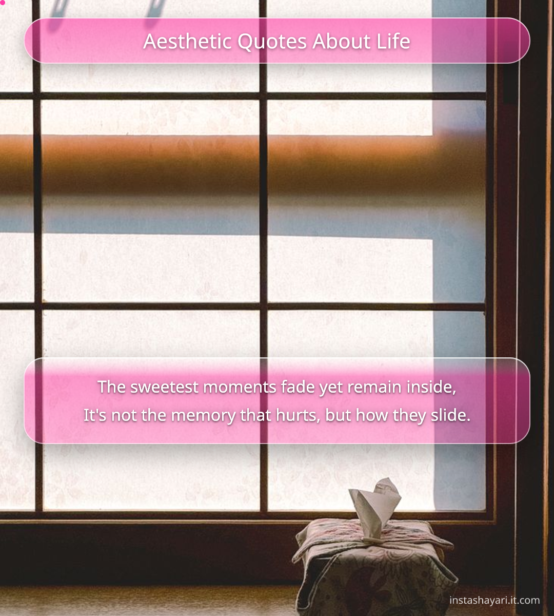 Aesthetic Quotes About Life