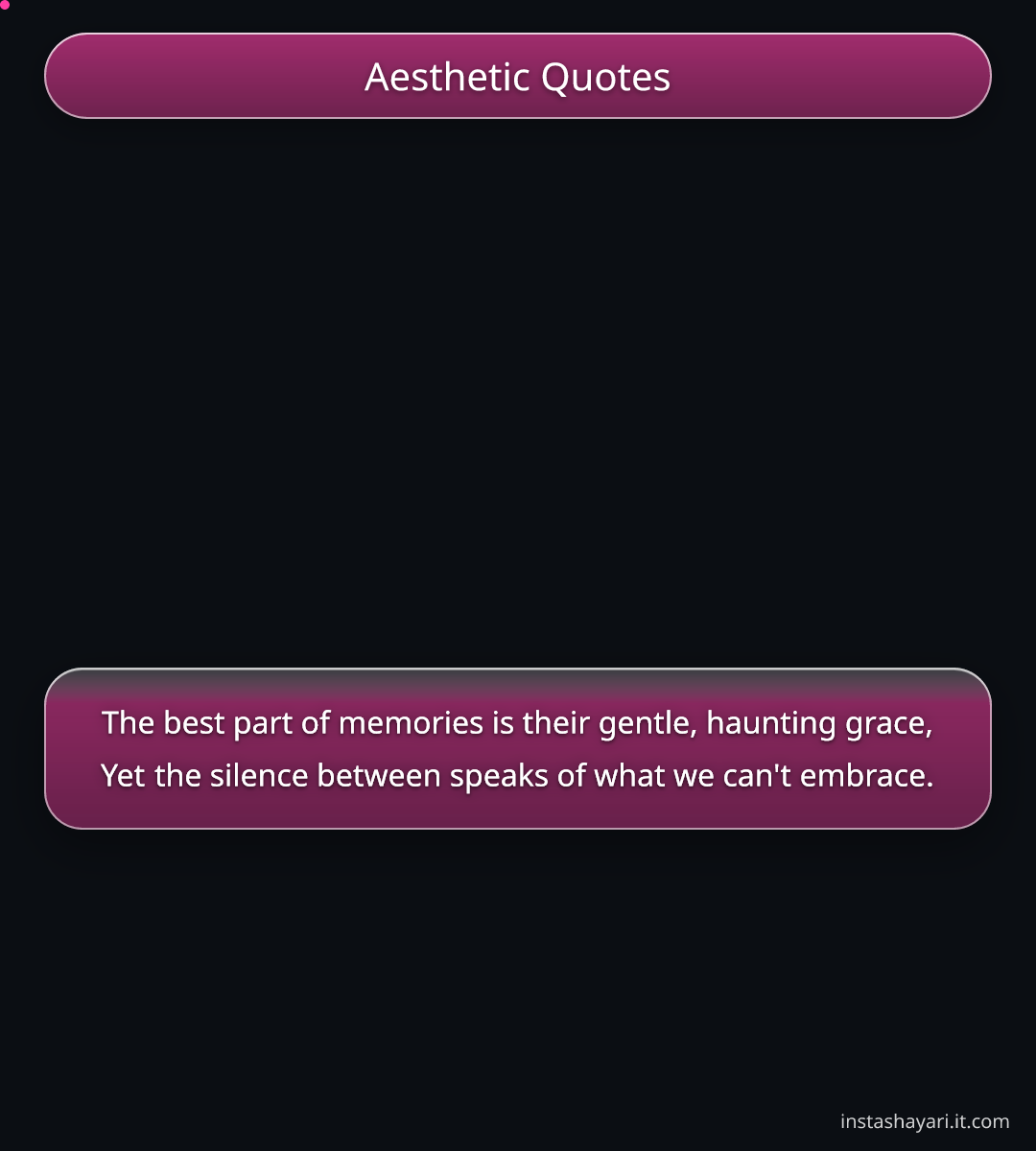 Aesthetic Quotes