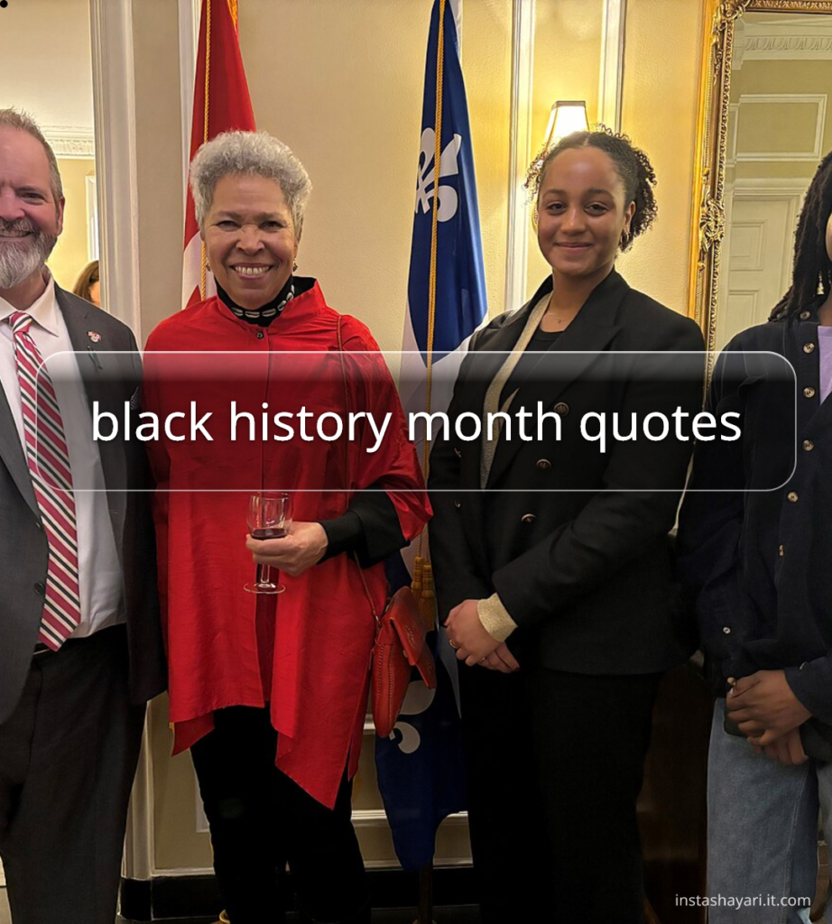black history month quotes