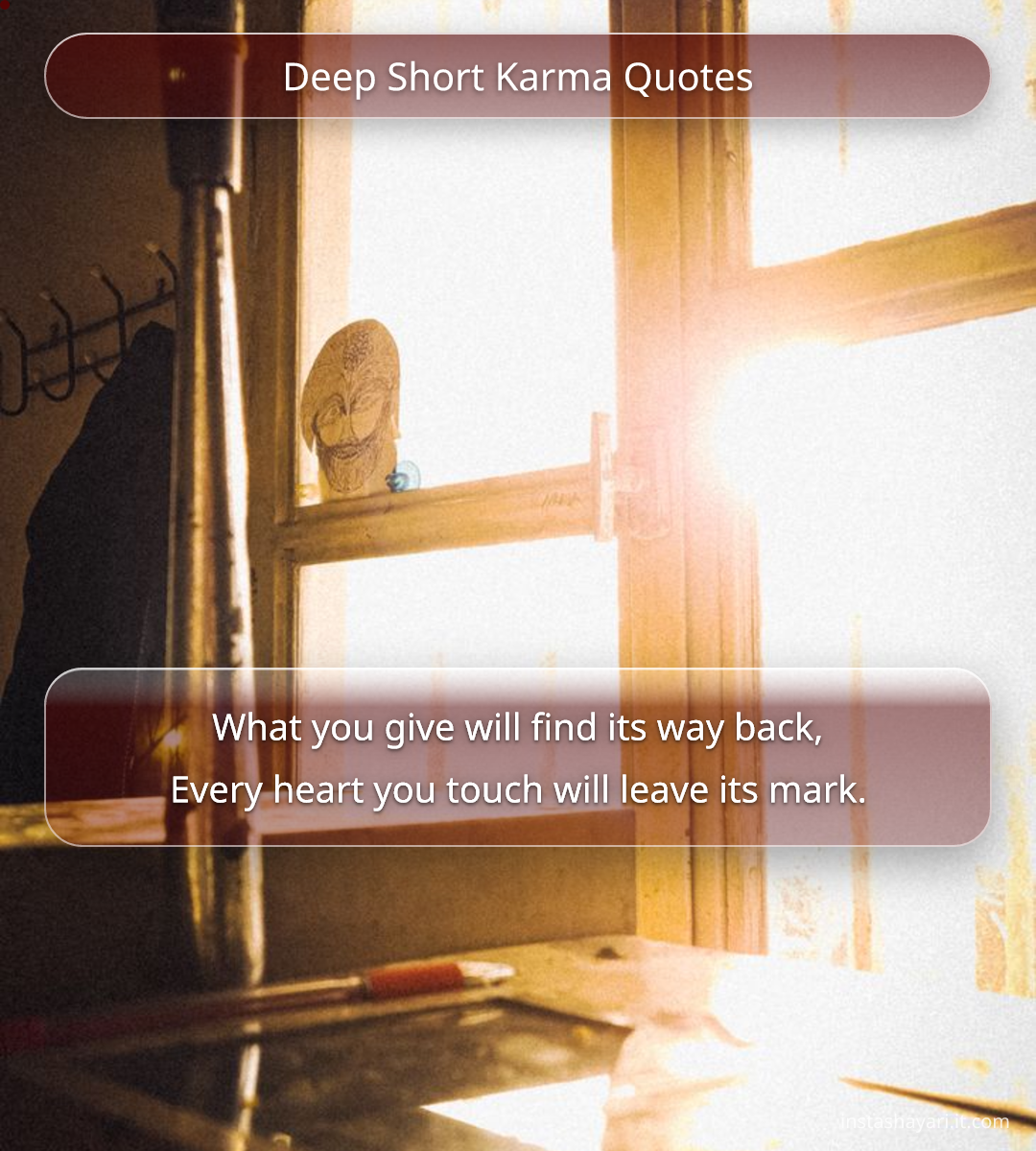 Deep Short Karma Quotes