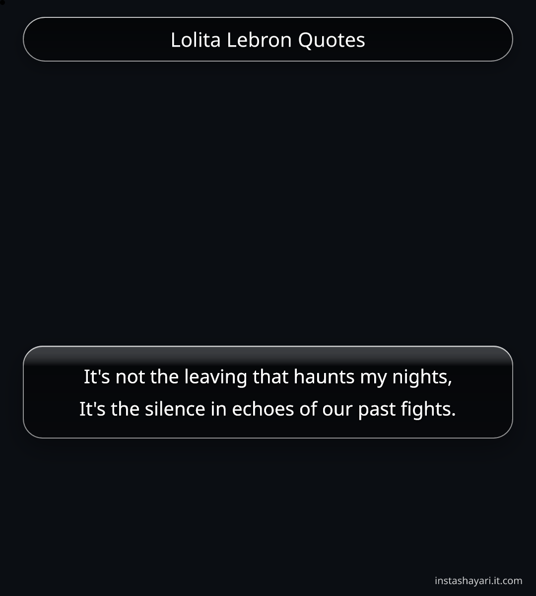 Lolita Lebron Quotes