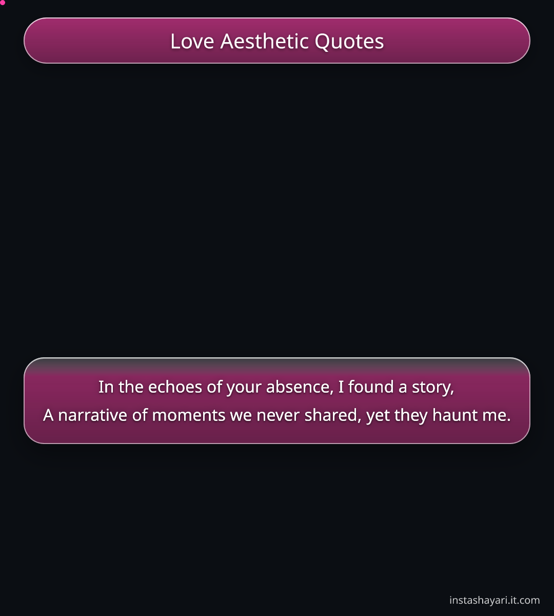Love Aesthetic Quotes