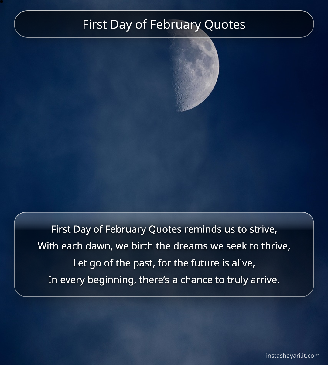 First Day of February Quotes
