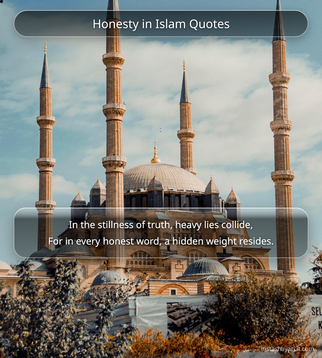 Honesty in Islam Quotes - honesty quotes