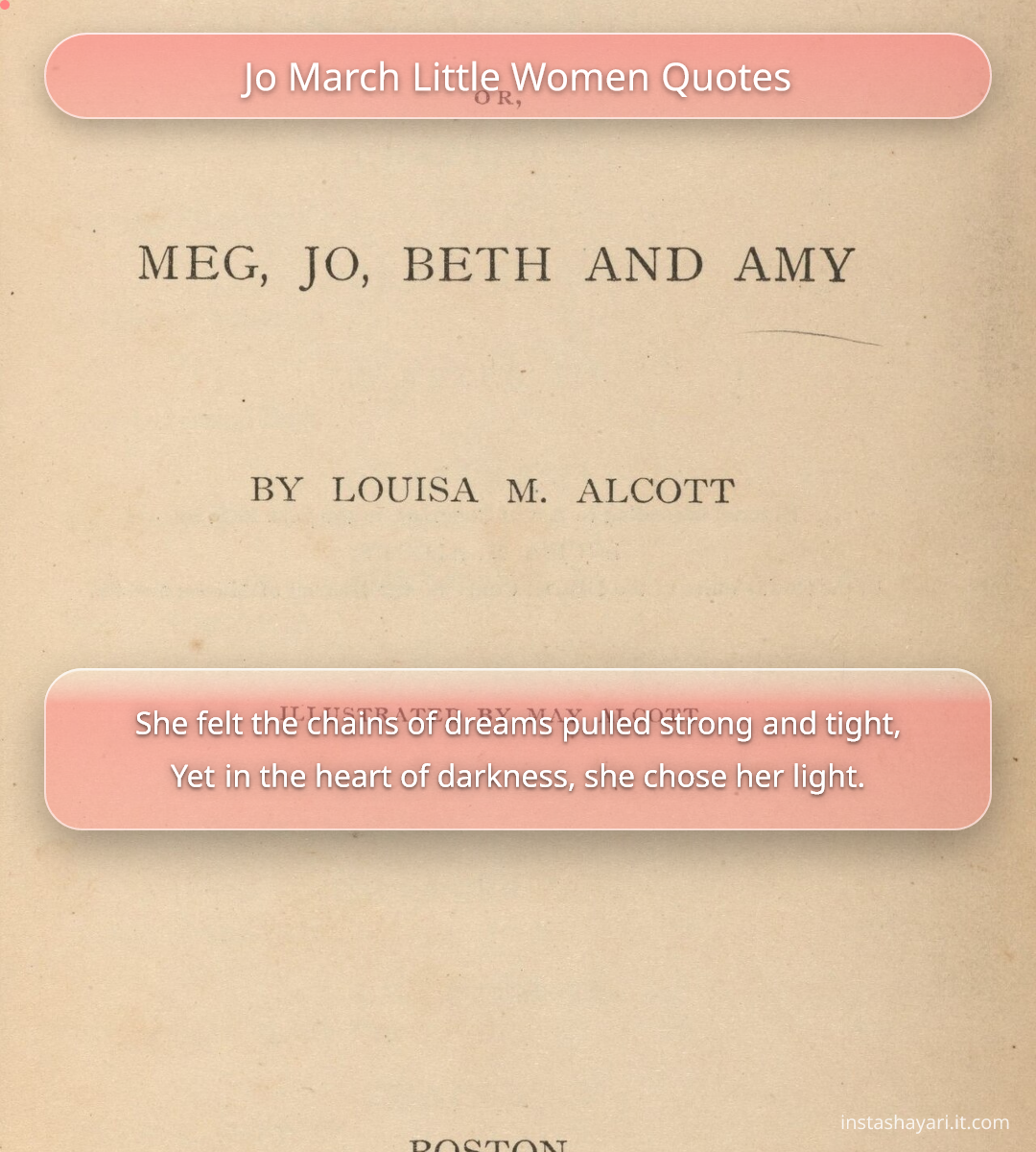 Jo March Little Women Quotes