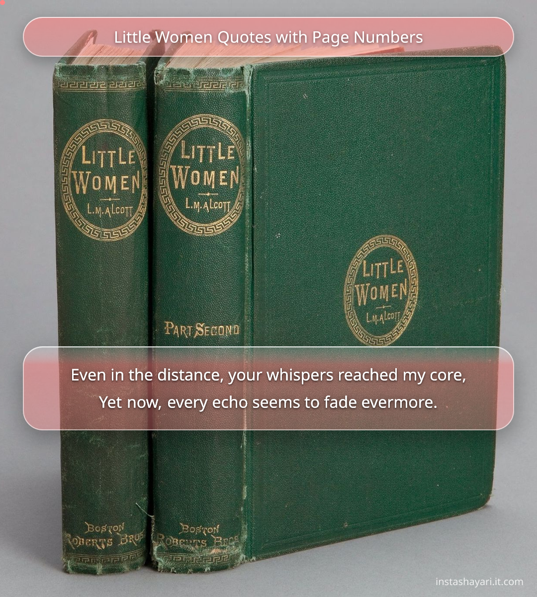 Little Women Quotes with Page Numbers