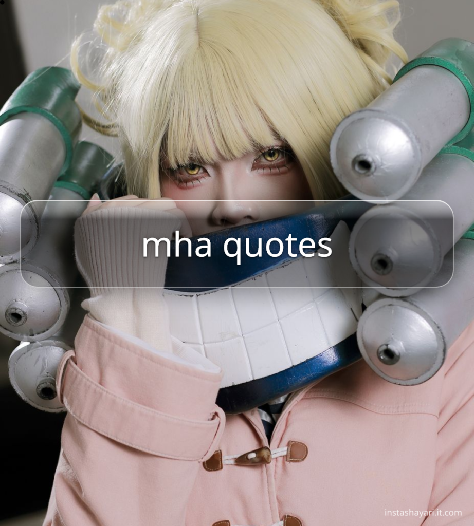 mha quotes